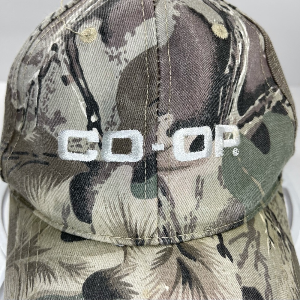 Camo baseball cap CO-OP Camouflage hat cotton adjustable strap Animal Nutrition - Picture 12 of 14